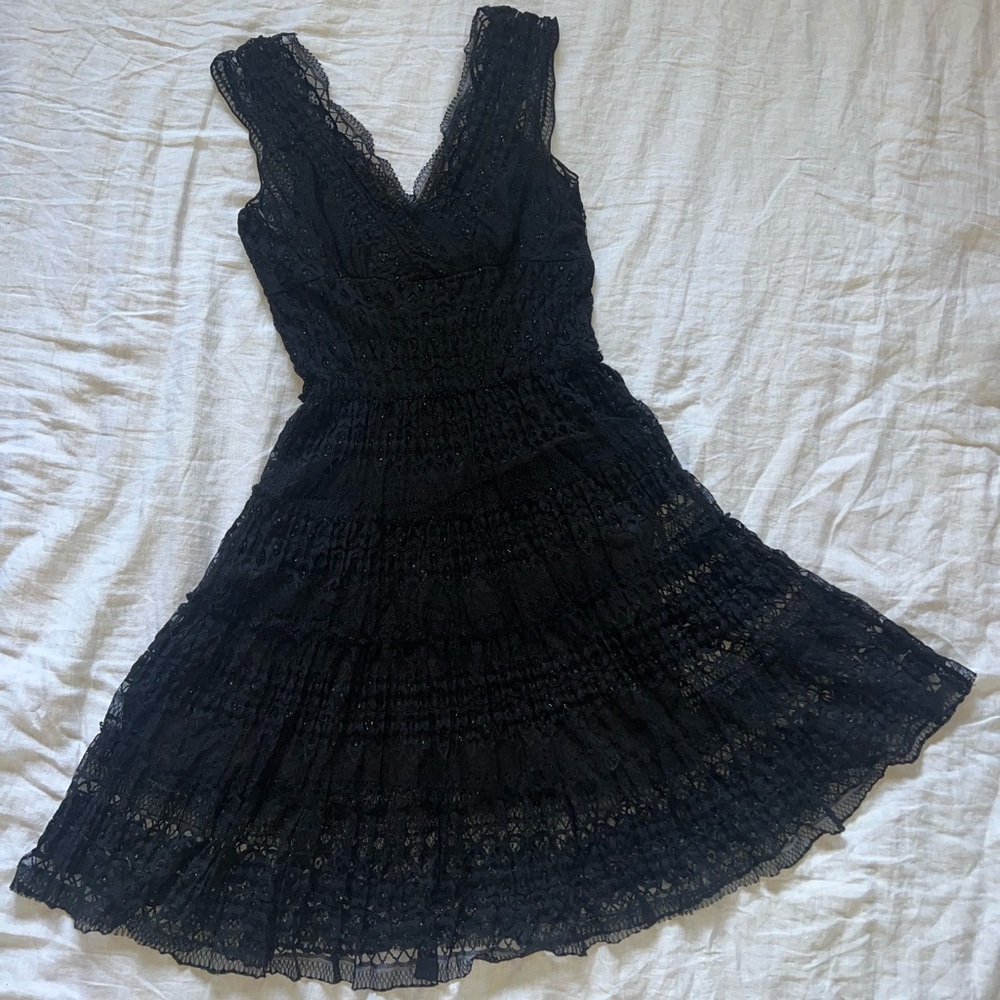Studio M black lace dress - Picture 2 of 9